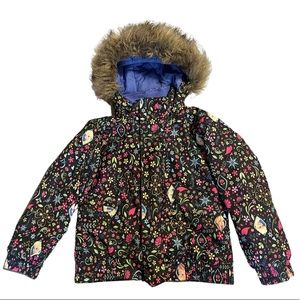 Disney Frozen Burton girls snow jacket with fur hoodie.